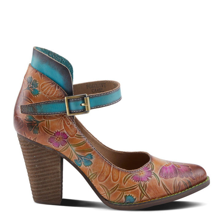 Foxglove L’Artiste  - Camel Multi - Becker's Best Shoes- Spring Step