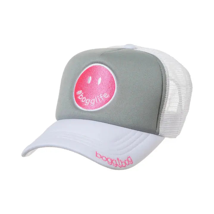 Bogg Trucker Hat - Haute Pink Bogg Bag