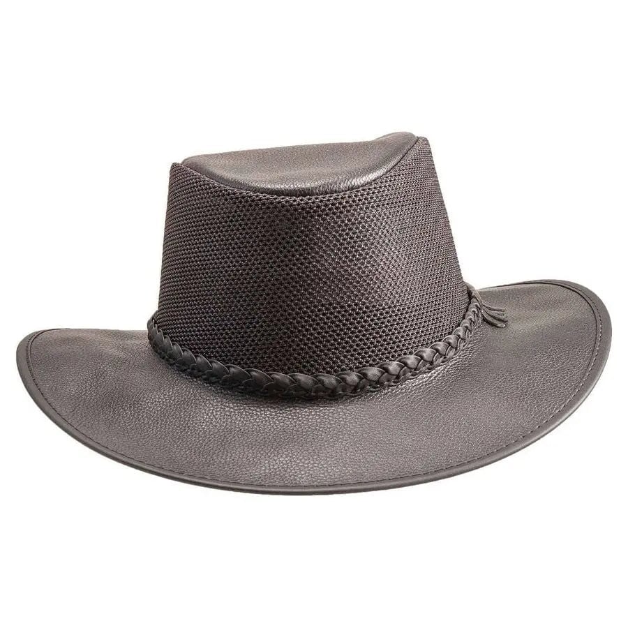 Summit | Mens Felt Leather Fedora by American Hat Makers