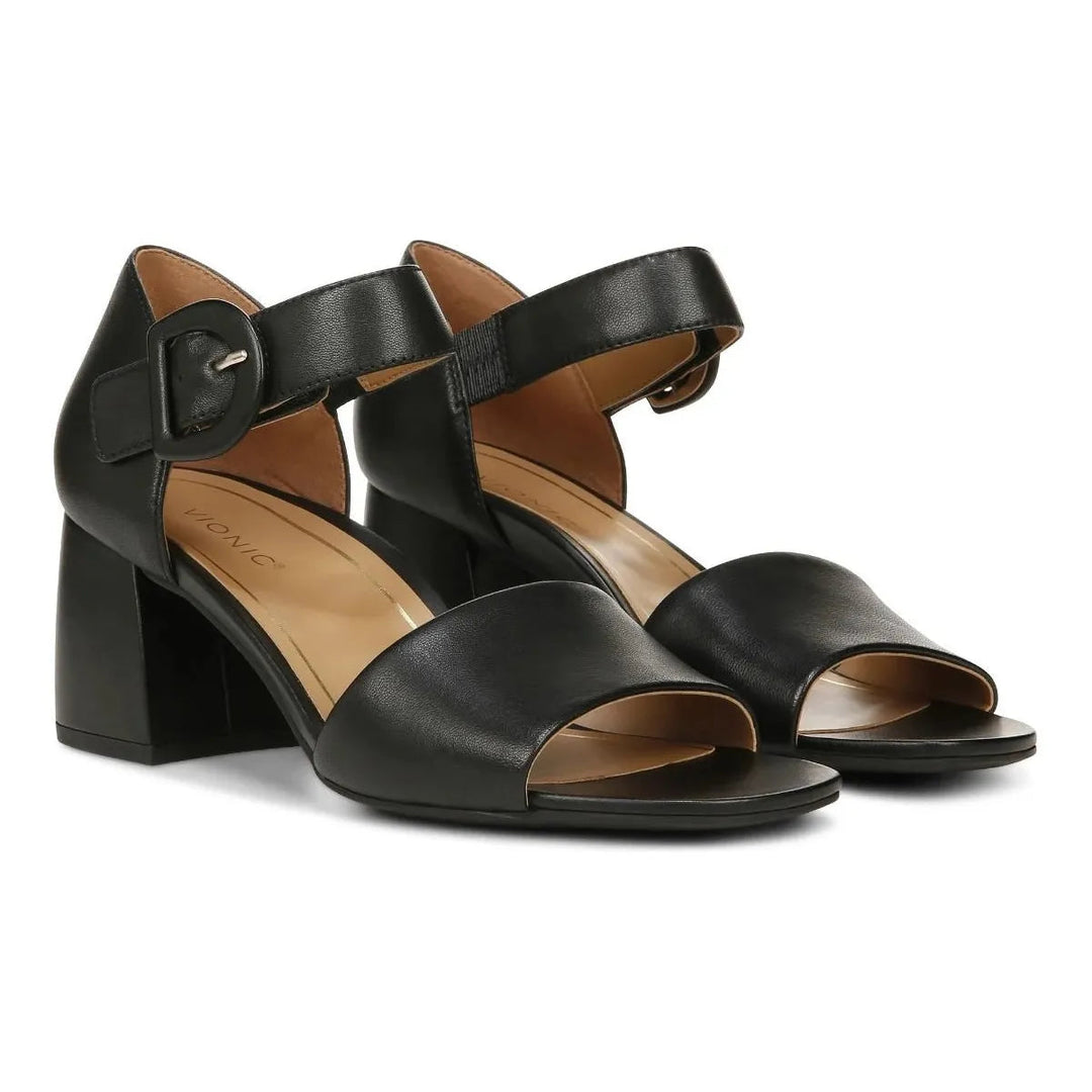 Chardonnay Heeled Sandals - Black VIONIC GROUP, LLC