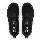 Cloud 5 WATERPROOF WOMENS - BLACK On Running