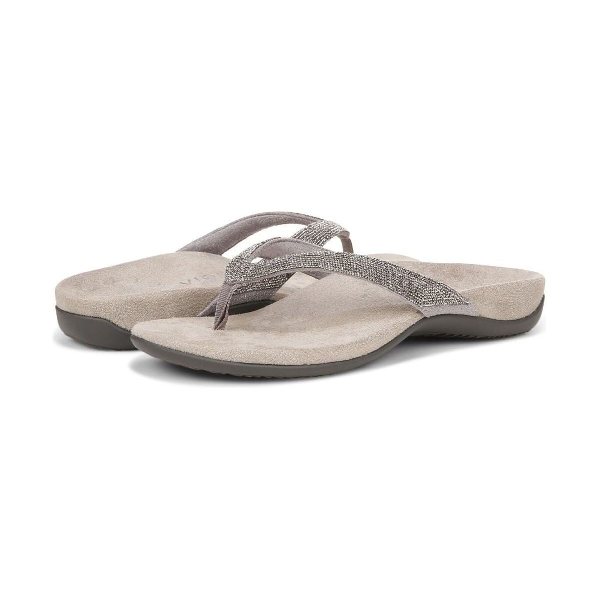 Dillon Shine SANDALS - STORMY GREY Vionic