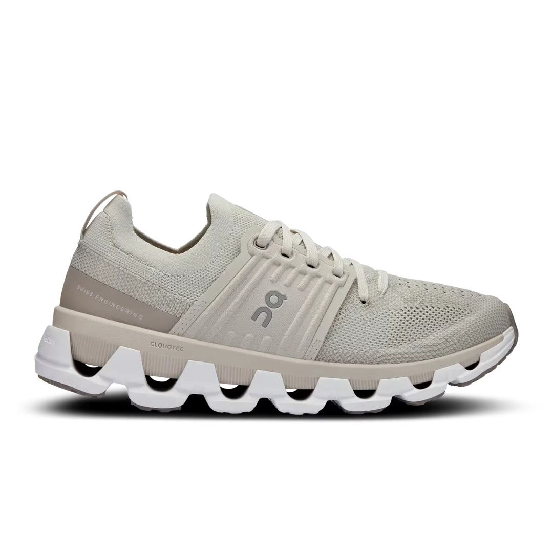 Cloudswift 3 Womens - Pearl/Fog - Becker's Best Shoes- On Running