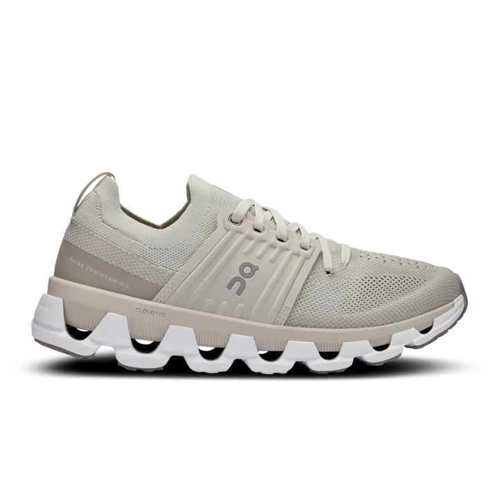 Cloudswift 3 Womens - Pearl/Fog - Becker's Best Shoes- On Running