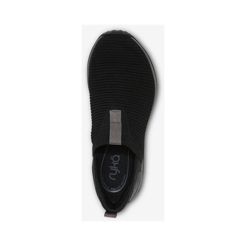 Echo Knit Slip On Sneaker - Black Ryka