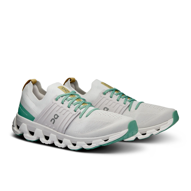 Cloudswift 3 Mens - White/Green - Becker's Best Shoes- On Running