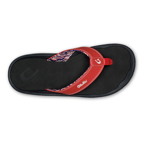 Ohana - Red Lava/Black - Becker's Best Shoes- OluKai