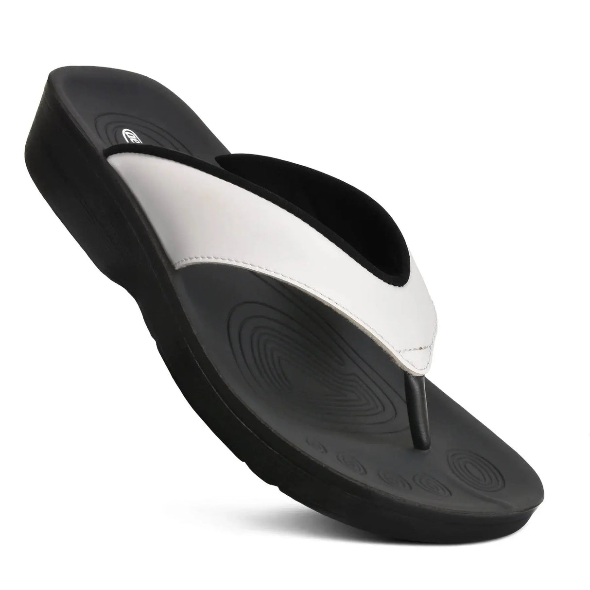 Fallon Flip Flop - White Aerothotic