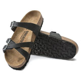 Franca - Black Oiled Leather Birkenstock