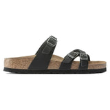 Franca - Black Oiled Leather Birkenstock