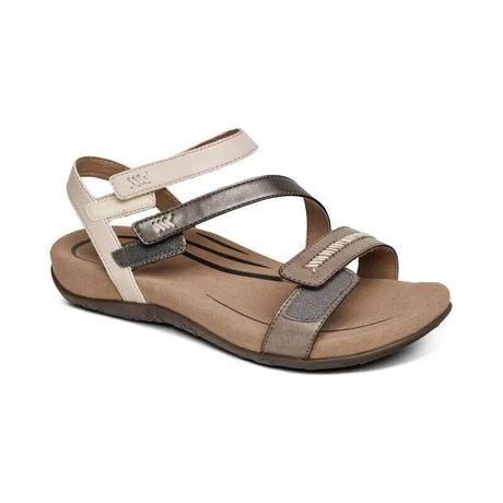 Gabby Adjustable Strap - Stone Multi Aetrex