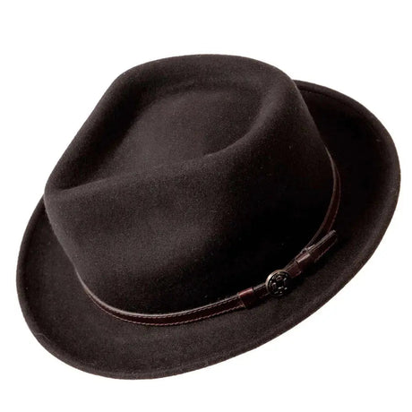 Grant Fedora - Black American Hat Makers