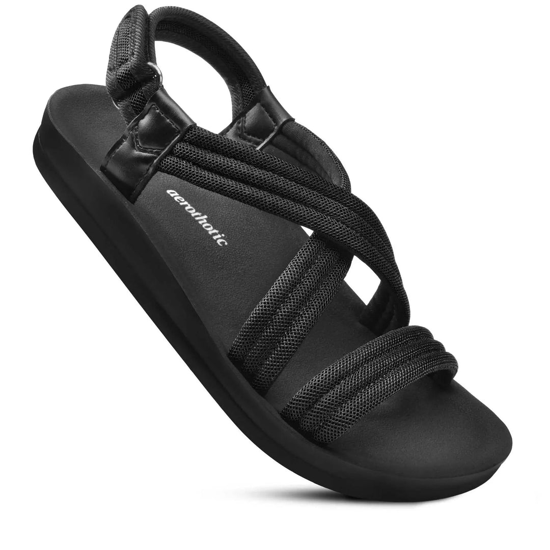 Hadal Slingback Sandal - Black Aerothotic