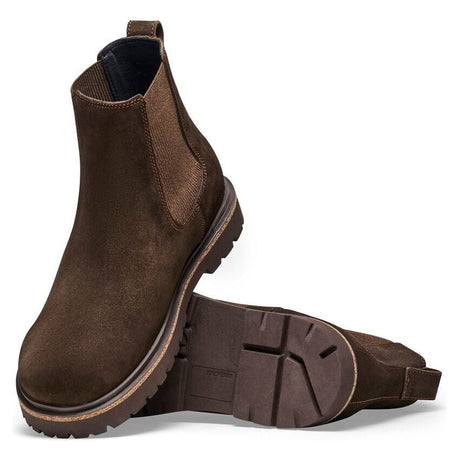 Highwood Slip On Men Suede Leather Boot - Mocha Birkenstock