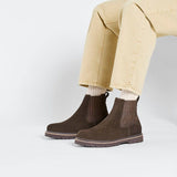 Highwood Slip On Men Suede Leather Boot - Mocha Birkenstock