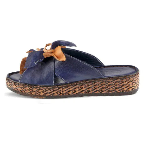 Hilary Sandals - Navy Spring Step