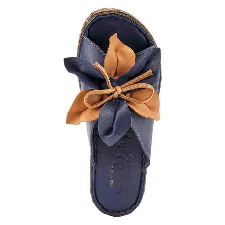 Hilary Sandals - Navy Spring Step