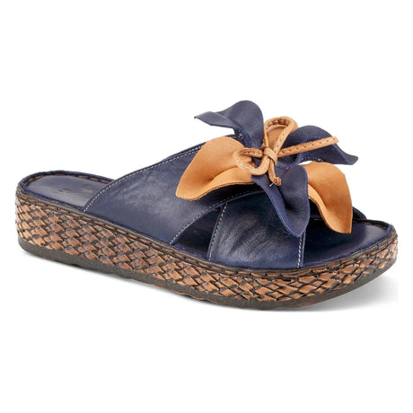 Hilary Sandals - Navy Spring Step