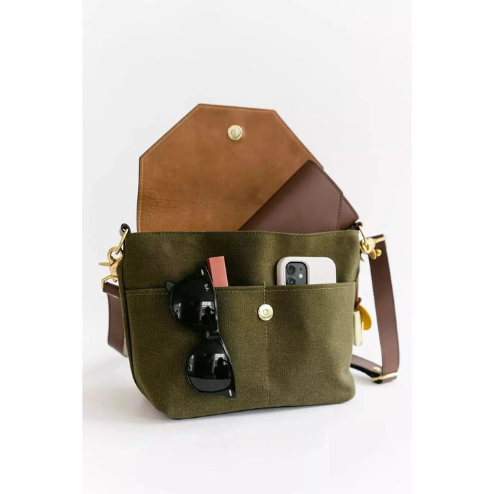 Hobby Canvas/Leather - Brown R.Riveter
