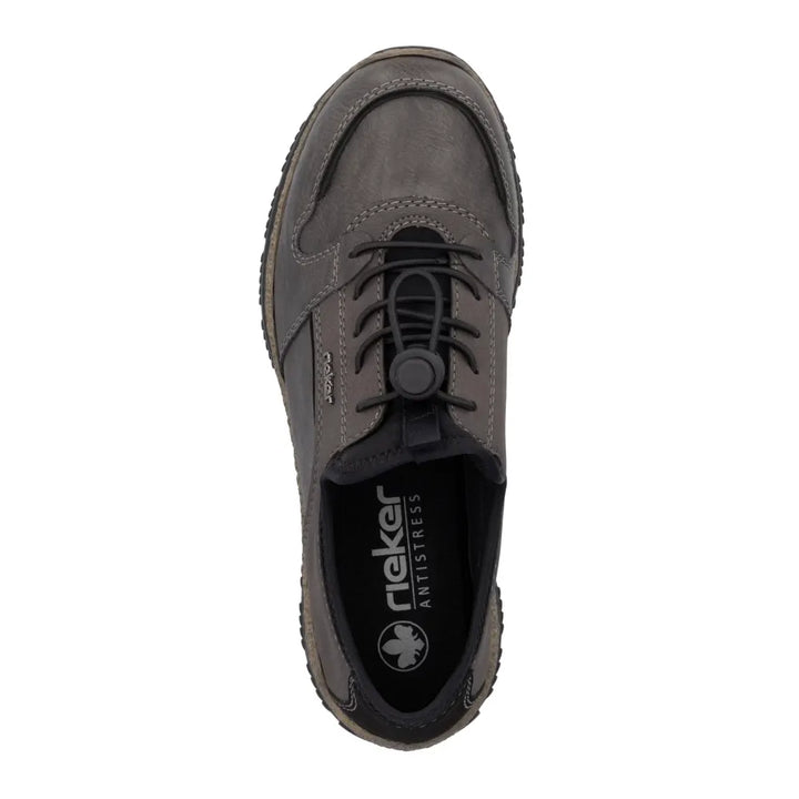 N3270-45 - Charcoal - Becker's Best Shoes- Rieker