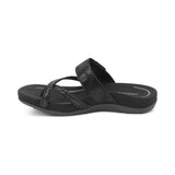 Izzy Adjustable Slide - Black Sparkle Aetrex