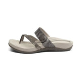 Izzy Adjustable Slide - Pewter Sparkle Aetrex