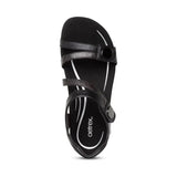 Jess Adjustable Sandal - Black Aetrex