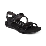 Jess Adjustable Sandal - Black Aetrex