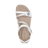 Jess Adjustable Sandal - White Aetrex