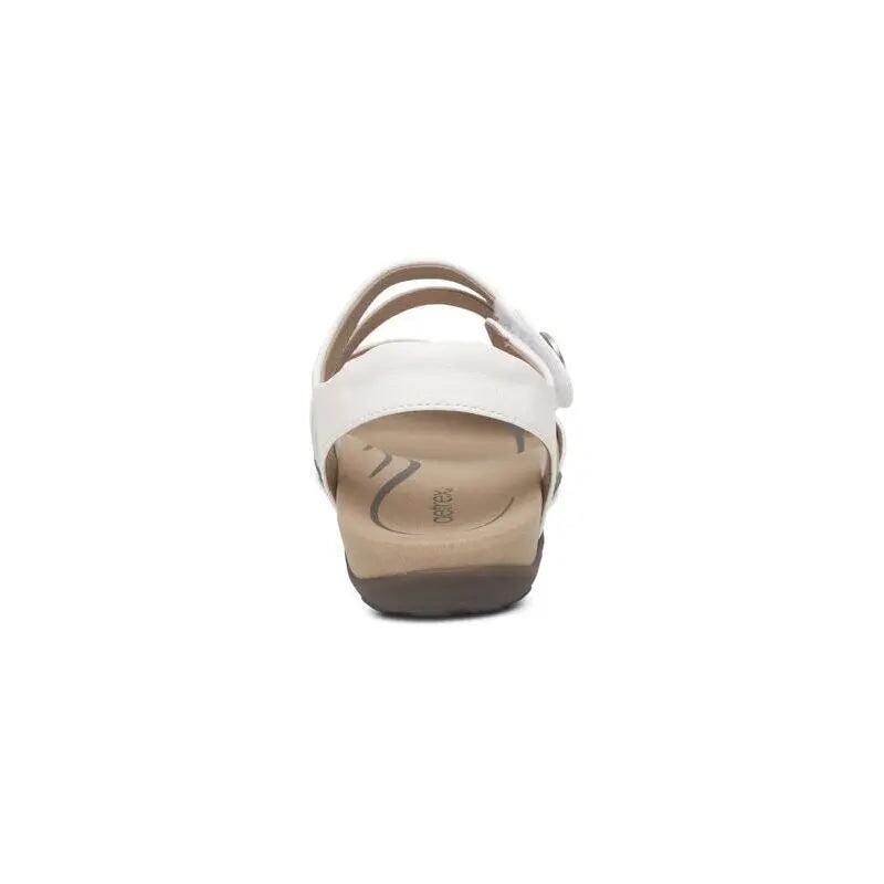 Jess Adjustable Sandal - White Aetrex