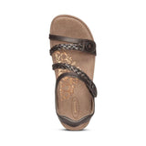 Jillian Braided Quarter Strap - Bronze Aetrex