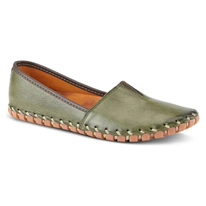 Kathaleta Shoe - Olive Spring Step