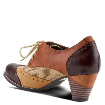 L'ARTISTE BARDOT SHOES - BROWN MULTI LEATHER Spring Step