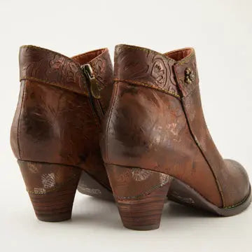 L'ARTISTE BESTLOVE BOOTS - BROWN MULTI LEATHER COMBO Spring Step