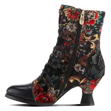 L'ARTISTE RODESLIA BOOTS - BLACK MULTI Spring Step