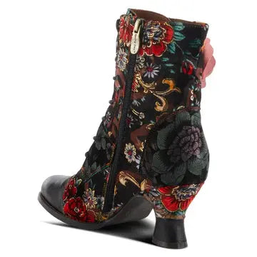 L'ARTISTE RODESLIA BOOTS - BLACK MULTI Spring Step