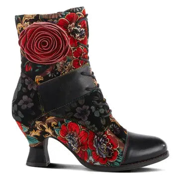 L'ARTISTE RODESLIA BOOTS - BLACK MULTI Spring Step