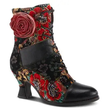 L'ARTISTE RODESLIA BOOTS - BLACK MULTI Spring Step