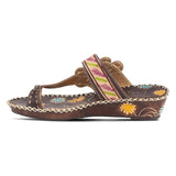 L'Artiste Santorini Sandals - Brown Spring Step