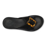 LA'I Slide - Black/Black - Becker's Best Shoes- OluKai