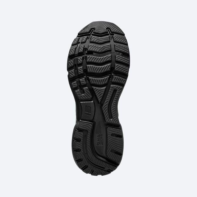 Men's Ghost 15 Running Shoes - Black|Black|Ebony BROOKS SPORTS, INC