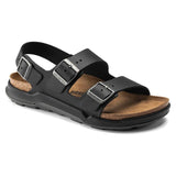 Men's Milano Rugged Oiled Leather - Black Birkenstock