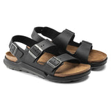 Men's Milano Rugged Oiled Leather - Black Birkenstock