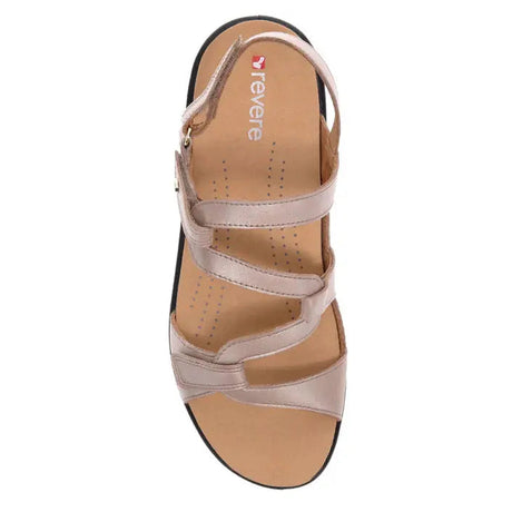 MIAMI BACK STRAP SANDAL - Champagne Revere