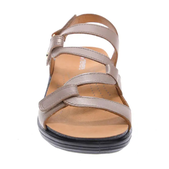 MIAMI BACK STRAP SANDAL - Champagne Revere