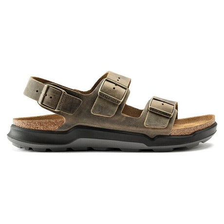 Milano Rugged Men Oiled Leather - Faded Khaki Birkenstock