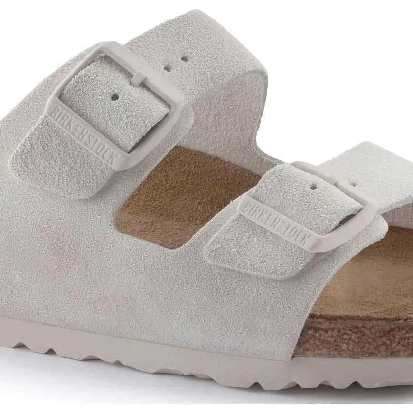 Narrow Arizona - Antique White Birkenstock