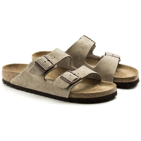 Narrow Arizona Suede - Taupe Birkenstock