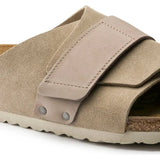 Narrow Kyoto Nubuck Suede/Leather - Taupe Birkenstock