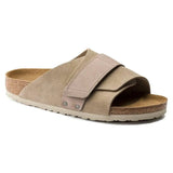 Narrow Kyoto Nubuck Suede/Leather - Taupe Birkenstock